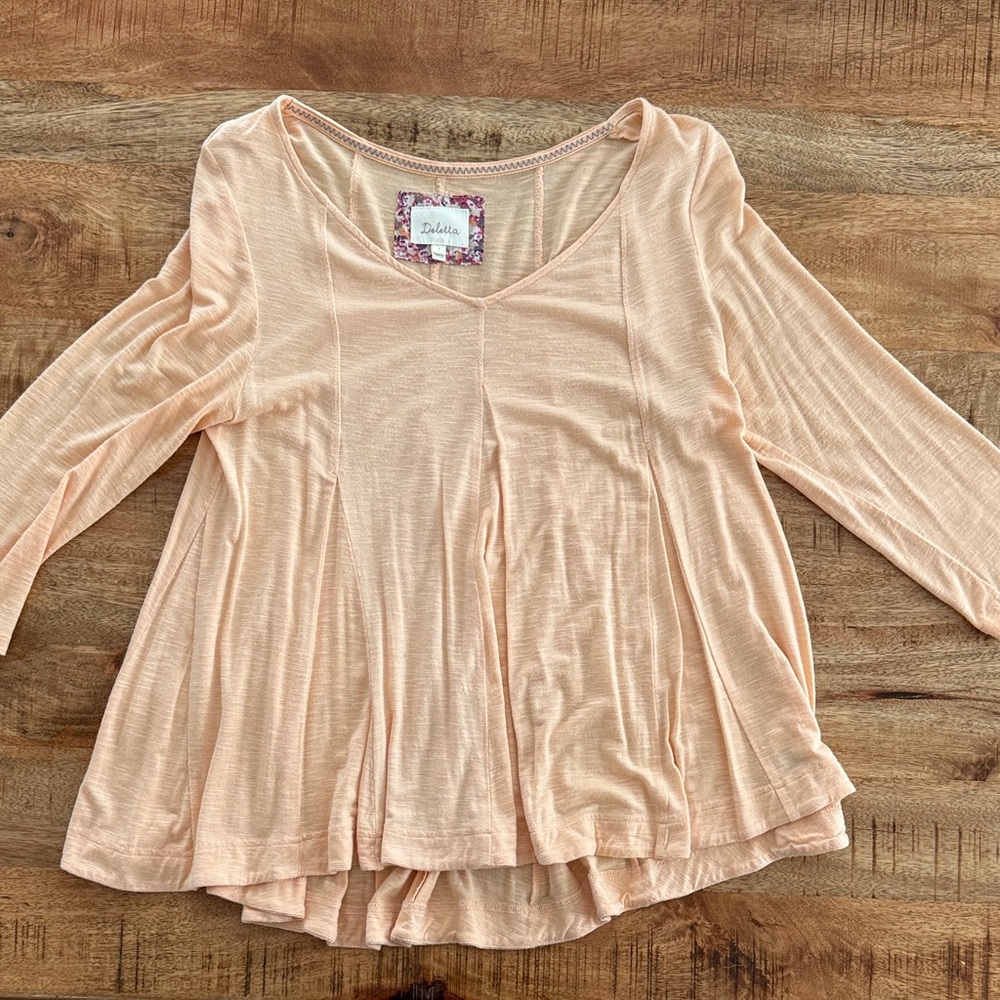 Peach Women's Top